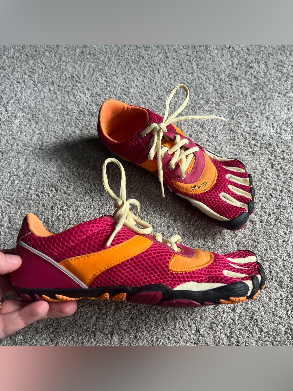 Vibram Fivefingers Speed Shoes Womens Size 39 Waterproof Running Barefoot